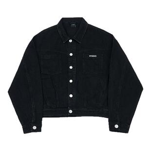 VETEMENTS 男女同款春夏潮流拼接剪裁牛仔夹克外套 银泰 301446