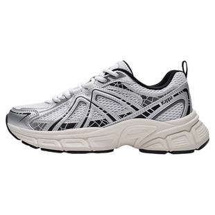 Kappa女鞋透气老爹鞋女款2026春夏新款厚底网面休闲超火运动鞋子