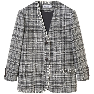 DIDDIMODA外套马甲半身裙套装