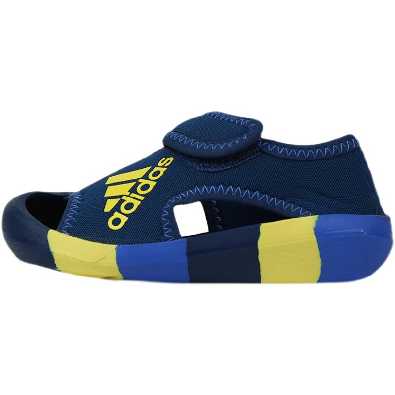 Adidas阿迪达斯夏童魔术贴软底防撞包头凉鞋DB0486 D97199 D97200