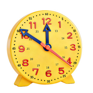 北师大版二年级下册三针24时联动时钟教具模型小学生数学钟表模型