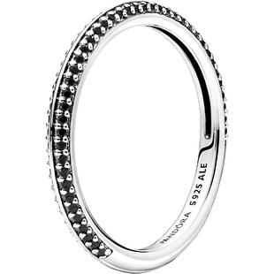 Pandora潘多拉奥莱PandoraME系列Pavé密镶戒指叠戴