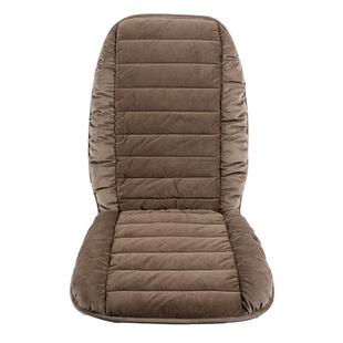 汽车坐垫冬季毛绒腰靠小蛮腰通用座垫套加厚保暖防滑靠背一体新款