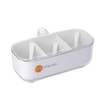 彪龙四格一体式调料盒