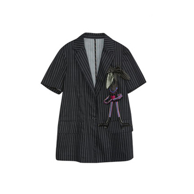 廓形西装谜底纯棉设计感小众