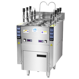 猛世全自动升降煮面炉商用锅电热下面桶面馆专用多功能智能煮面机