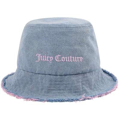JuicyCouture橘滋绣毛边式渔夫帽