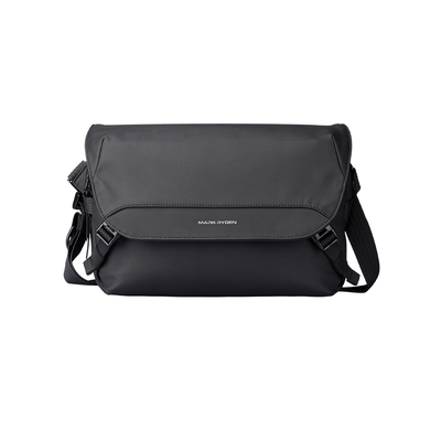 马可·莱登斜挎包男士大容量便携通勤单肩包休闲外出轻便邮差包包