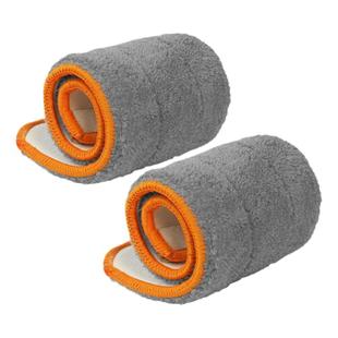 免手洗平板拖把替换布 粘贴式配布刮水拖把专用布不脏手平拖布头