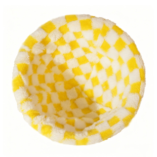 猫咪太空舱猫窝垫子圆形冬天加厚保暖猫睡觉用毛绒睡垫猫爬架配件