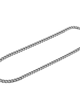 钛钢古巴链男女情侣项链潮牌嘻哈