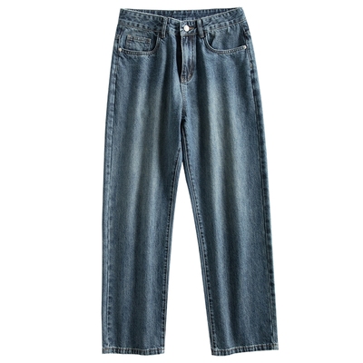 男士休闲直筒裤哈伦裤时尚牛仔裤