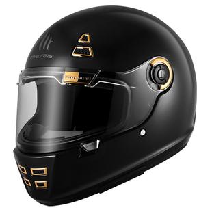 西班牙MT复古头盔加拉玛摩托车全盔赛车男女夏季机车巡航旗舰四季