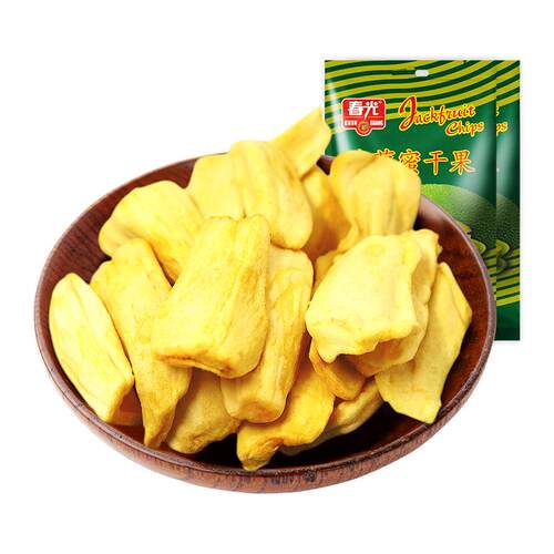 春光食品 海南特产 果干 菠萝蜜干250g*2 袋装 松脆可口