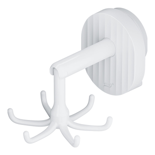 太力厨房吸盘置物架旋转挂钩墙上壁挂式锅铲勺子挂架铲子收纳神器