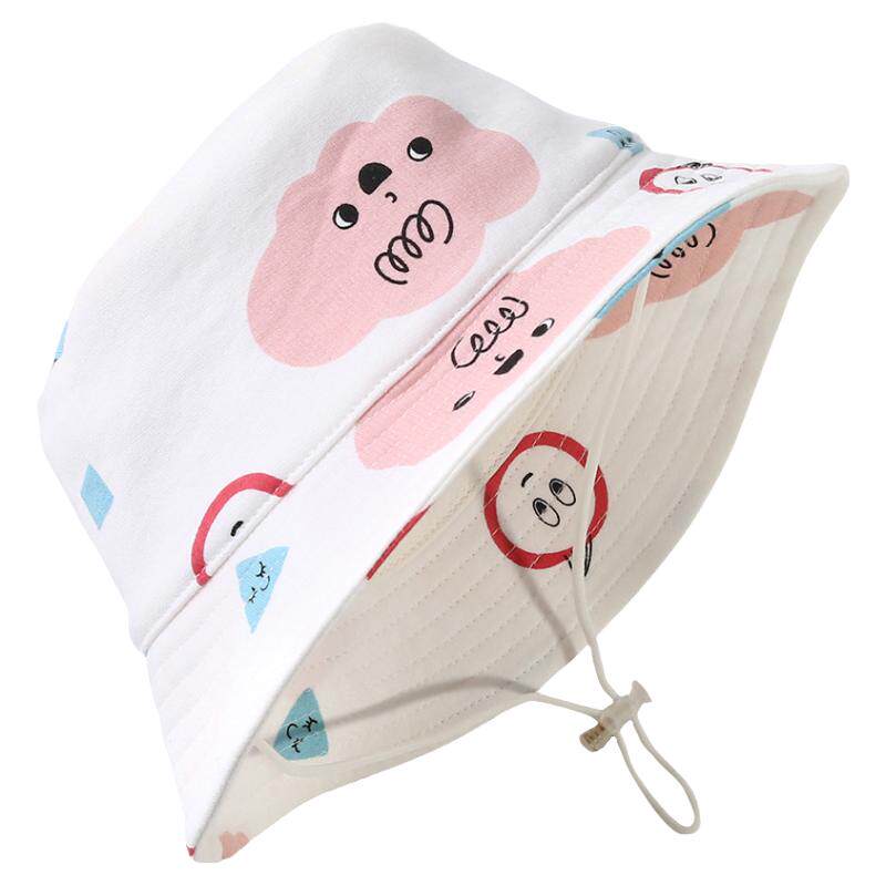 婴儿帽子宝宝春季遮阳帽纯棉