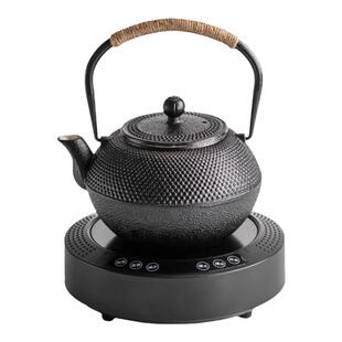 日式铸铁壶烧水泡茶壶套装电陶炉专用煮茶器炭火壶围炉明火茶炉壶