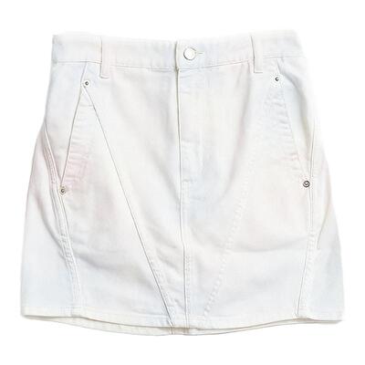 IRO街头潮流女士彩虹印花休闲牛仔裙银泰百货 301596