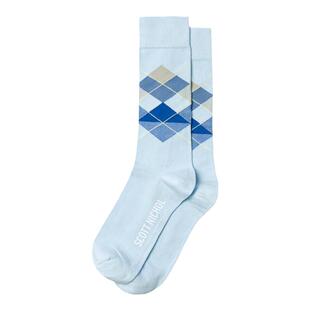 英国Pantherella男士棉袜子中筒休闲透气西装商务袜四季款YS4080