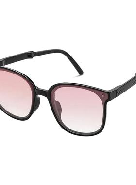 高级感太阳镜可折叠时尚女