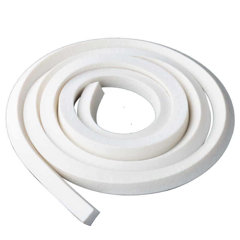 硅胶发泡方条耐高温发泡条抗老化高弹性密封条柔软海绵条白色胶条