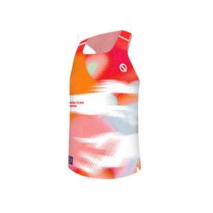 轻功导汗大师马年限定印花跑步背心鲜衣怒马男女款马拉松速干背心