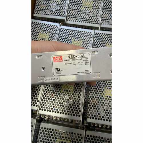 溢价-明纬NED-50A明纬双路电源5V 12V