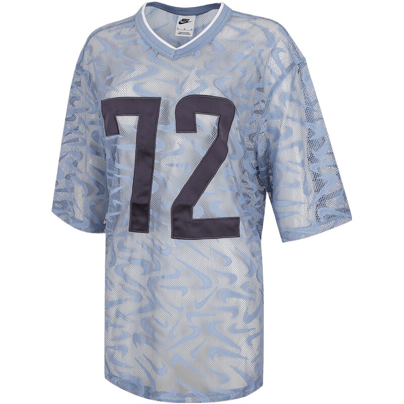 NIKE耐克女子CHILLVN LACE JERSEY运动休闲短袖T恤IM8388-486