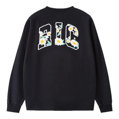 RIC雏菊刺绣长袖T恤情侣装