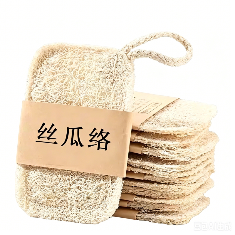 德国丝瓜络洗碗巾丝瓜瓤洗碗好物厨房清洁擦百洁布刷锅不挂油去污