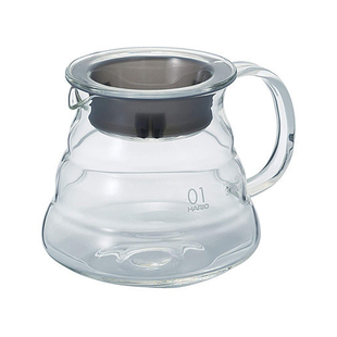 HARIO日本咖啡云朵壶分享壶家用壶耐热玻璃大容量美式手冲XGS滤杯