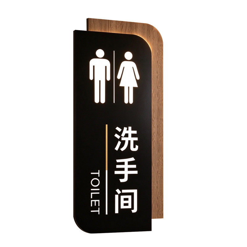 男女卫生间标识牌洗手间指示牌