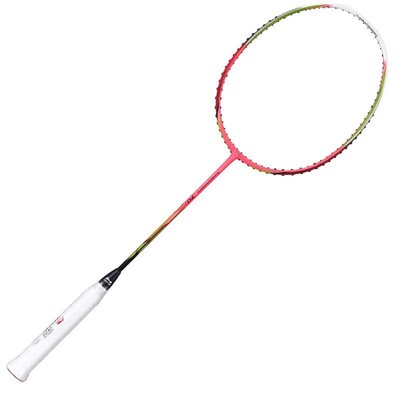 李宁羽毛球拍能量70I粉AYPT561专业拍超轻碳素进攻型球拍4U/5U