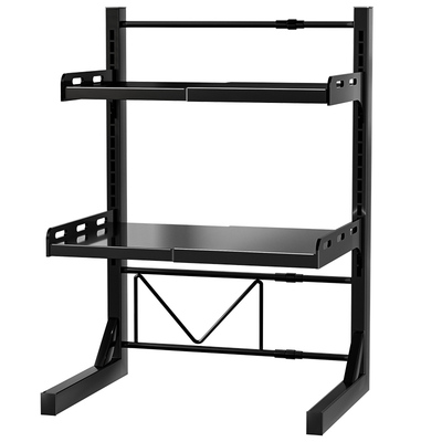 可伸缩微波炉置物架多层收纳架