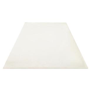 白色奶油风地毯加厚主卧室床边毯素色ins床前毯客厅茶几毛毯地垫