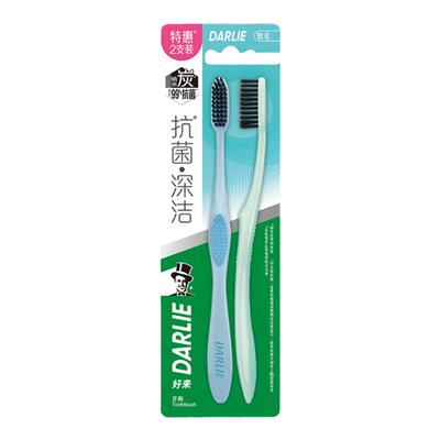 好来黑人竹炭牙刷官网正品