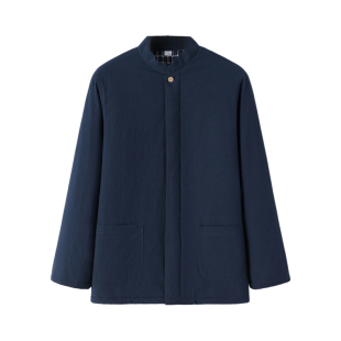 中式棉袄冬季加厚男士保暖手工中山装棉衣休闲外套爸爸装宽松棉服