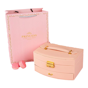 女孩生日礼物首饰头饰发饰礼盒的儿童玩具女童小公主3到6岁子套装