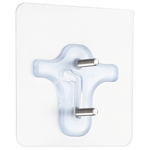 强力粘胶无痕钉免钉免打孔粘贴式螺丝双钉 卫浴挂件安装贴墙挂钩