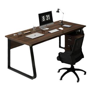电脑桌台式办公桌简约现代办公室主管桌椅组合职员桌子简易老板桌