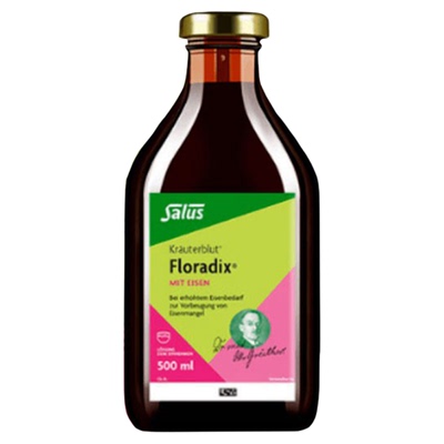 Salus莎露斯绿版德国铁元500ml