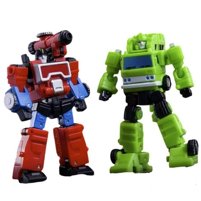 吴医生感知器吊车小比例变形玩具