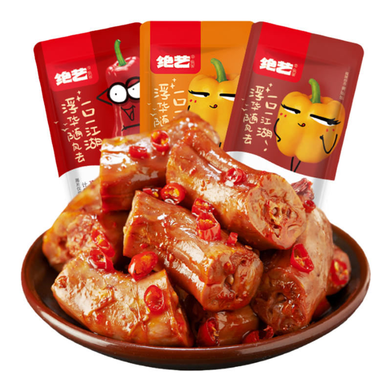 绝艺鸭脖湖南特产卤味