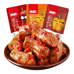 绝艺功夫鸭脖子卤味零食小包装休闲食品香辣麻辣夜宵小吃休闲麻辣