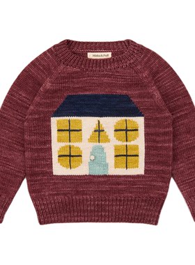 5Z Little现货 Misha Puff FW25秋冬儿童针织毛衣开衫半裙