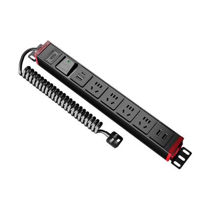 电竞弹簧线pdu可定制65W快充插排