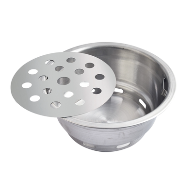 韩式烤肉炉炭盆木炭烧烤炉碳盒炭火烤肉锅炭盒水圈商用不锈钢炭盆