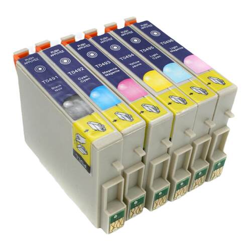 适用EPSON爱普生T0491墨盒 R210 R230 R310 R350 RX510 RX630墨盒
