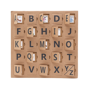 儿童英语启蒙手工制作亲子游戏字母学习互动自制玩具教具英文认知