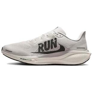 【荐】Nike Pegasus 41 AIR ZOOM 舒适 低帮 休闲跑步鞋 男款白色